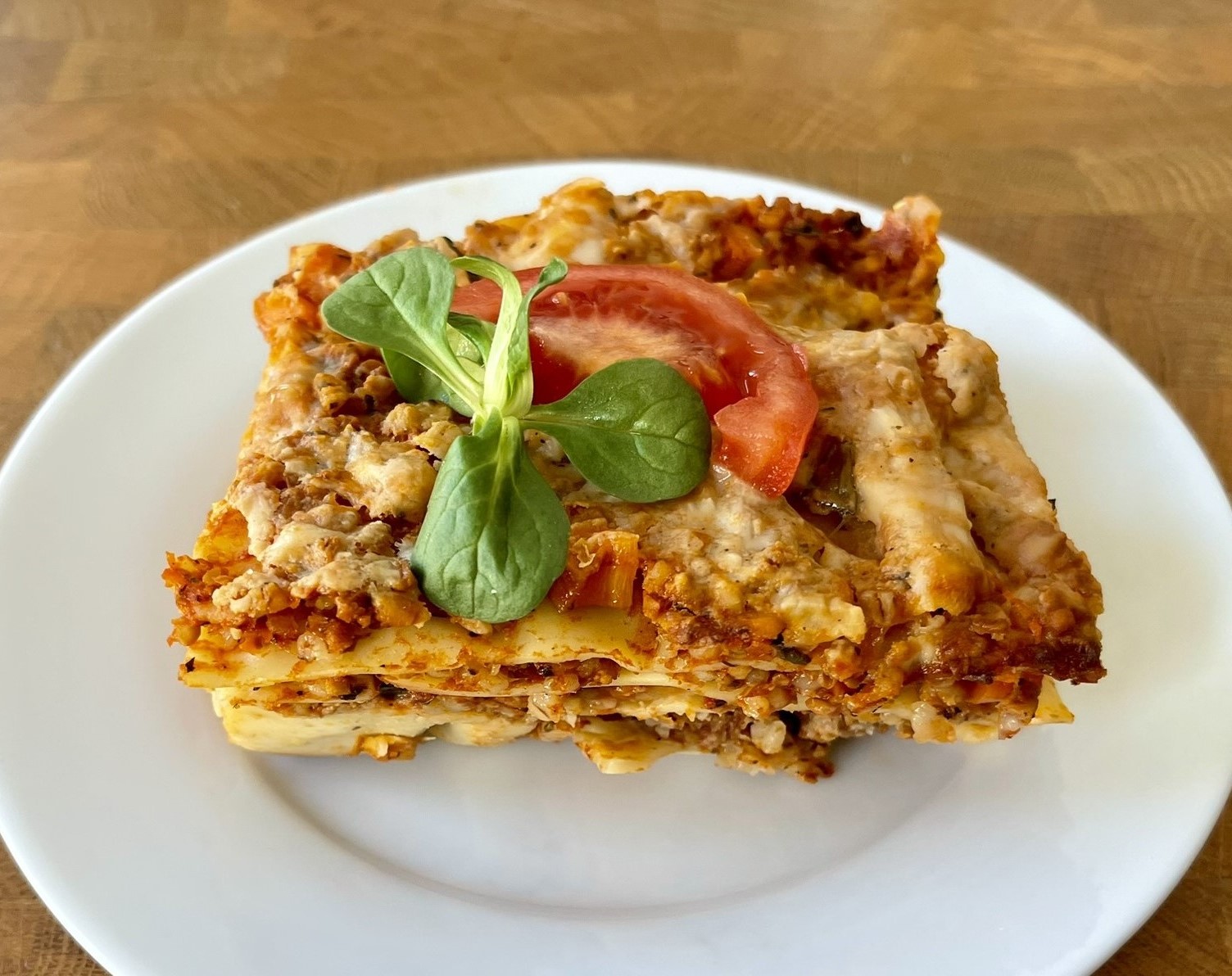 Lasagne mit Hackfleisch und Gerstoni Couscous