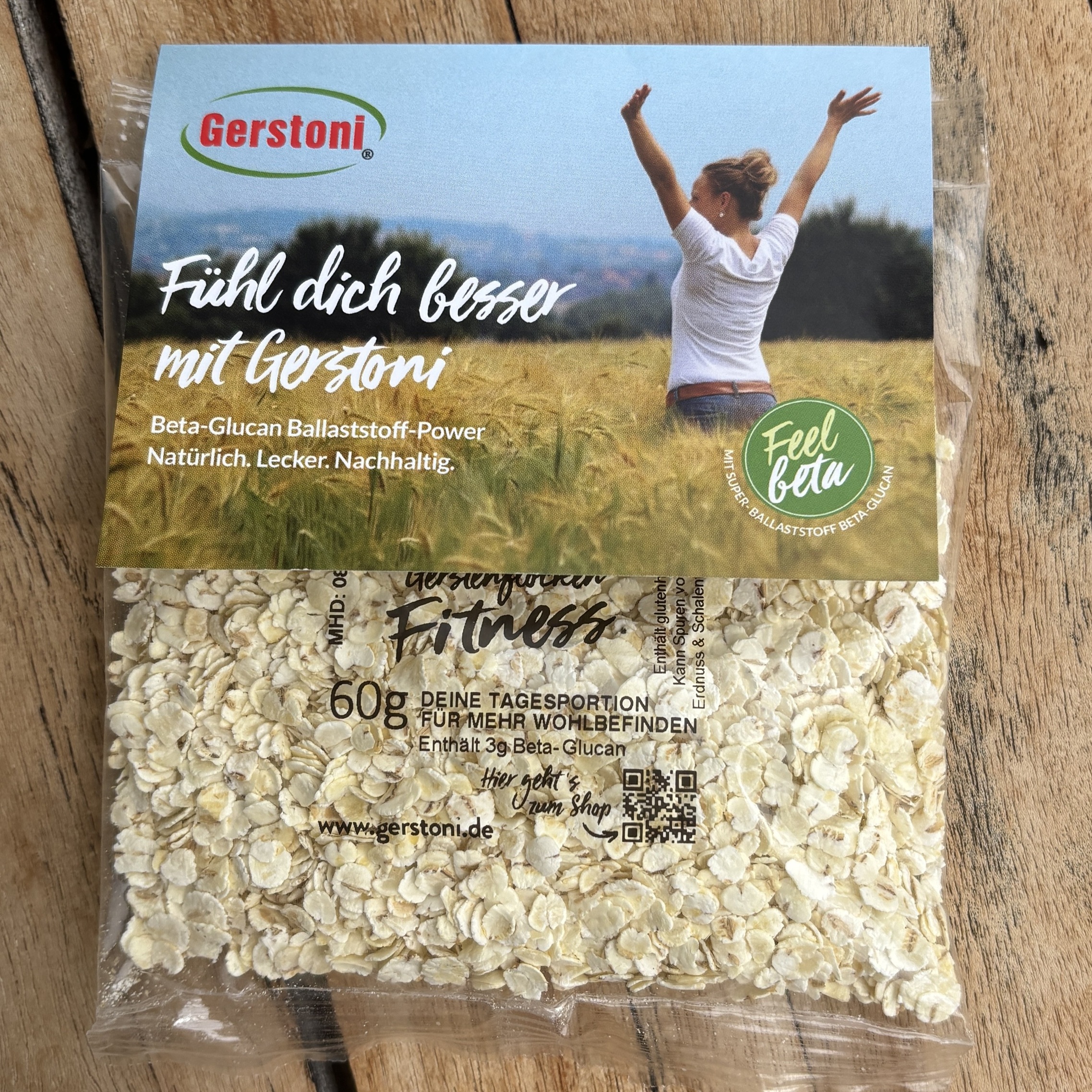 Gerstenflocken Fitness fein Portionspack 100 x 60g